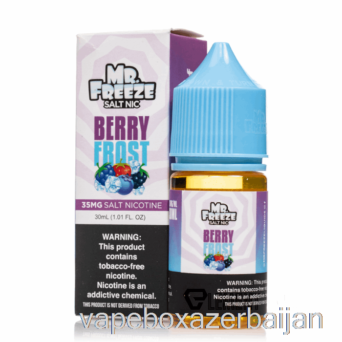 Vape Smoke Berry Frost - Mr Freeze Salts - 30mL 50mg